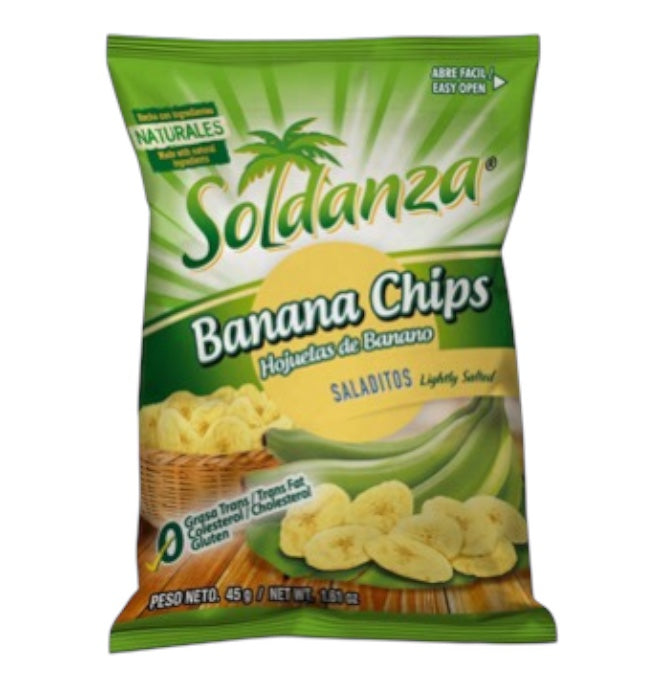 Soldanza Chips 25 Oz