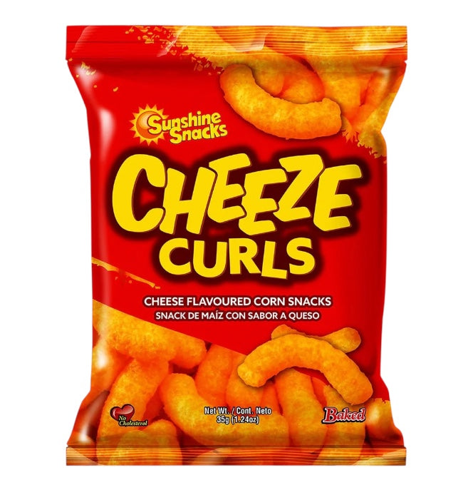 Sunshine Snacks Cheeze Curls 33g