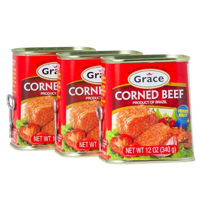 Grace Corned Beef Canned 12 Oz