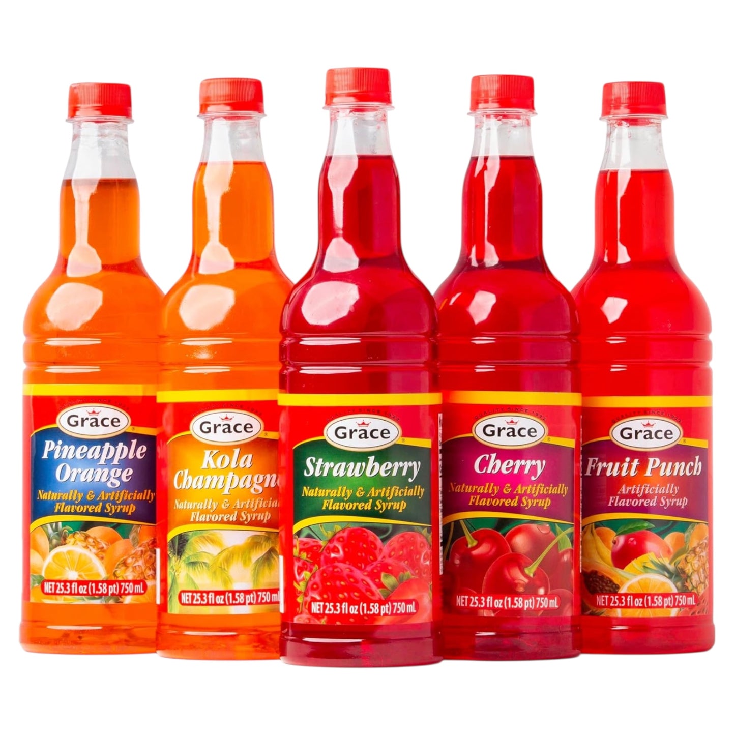 Grace Jamaican Flavored Syrups 25.5oz