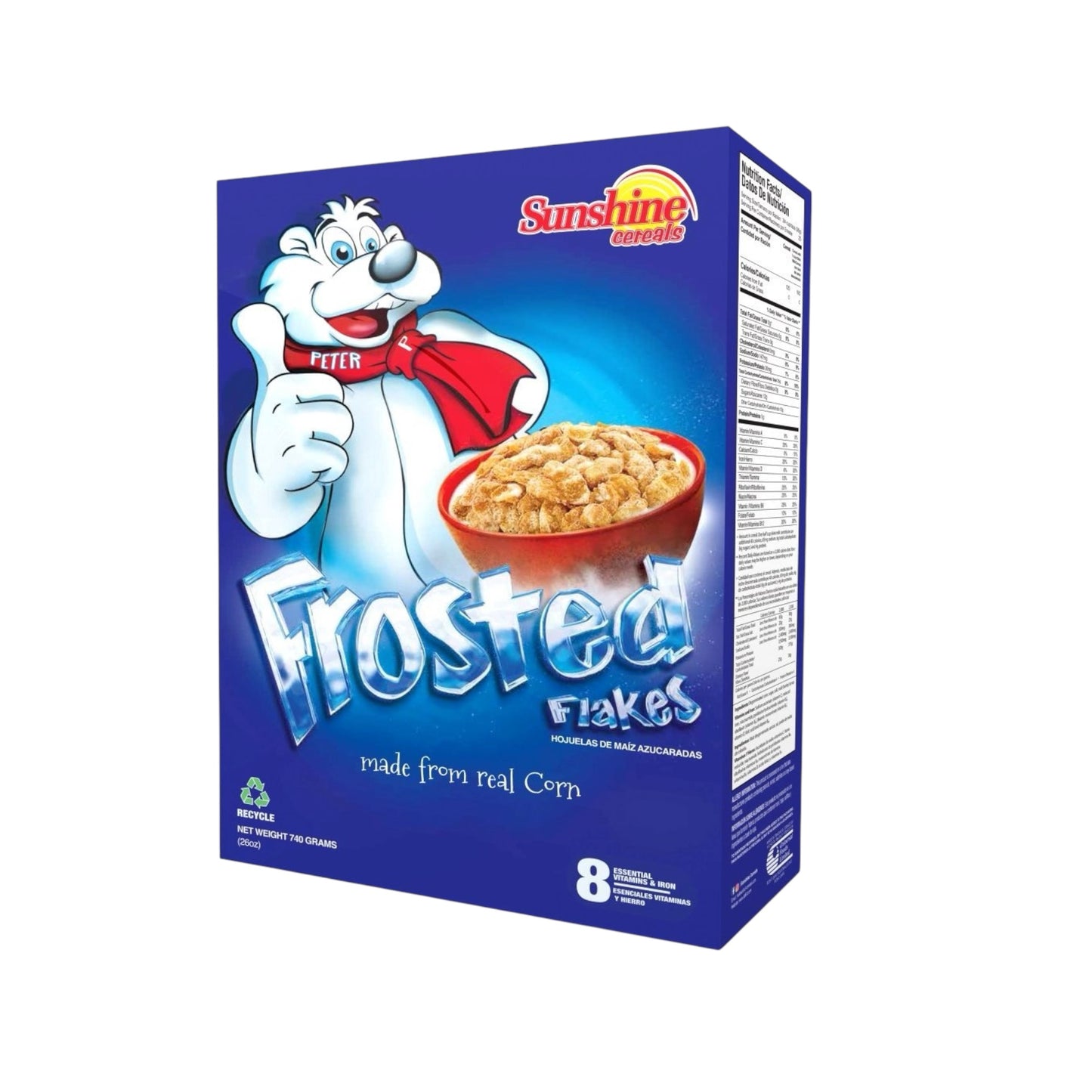 Sunshine Frosted Flakes 740g