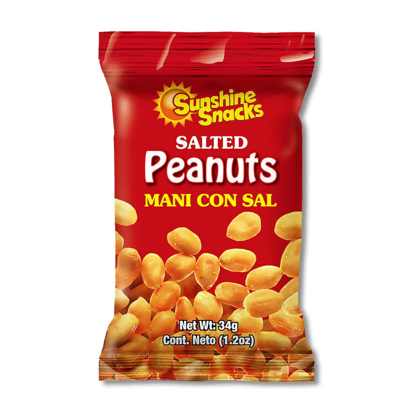 Sunshine Snacks Peanuts 1.2 Oz
