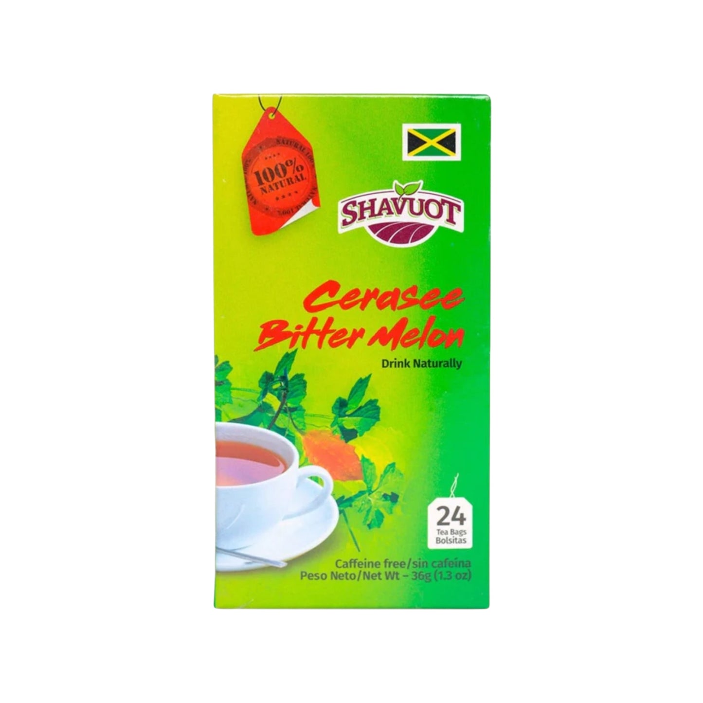 Shavuot Cerasee Tea, 20 Tea Bags