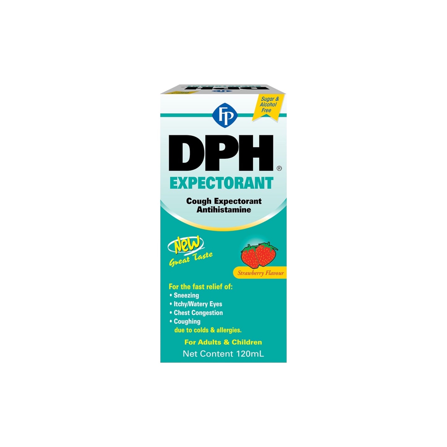 DPH Elixir Strawberry Flavor 120ml