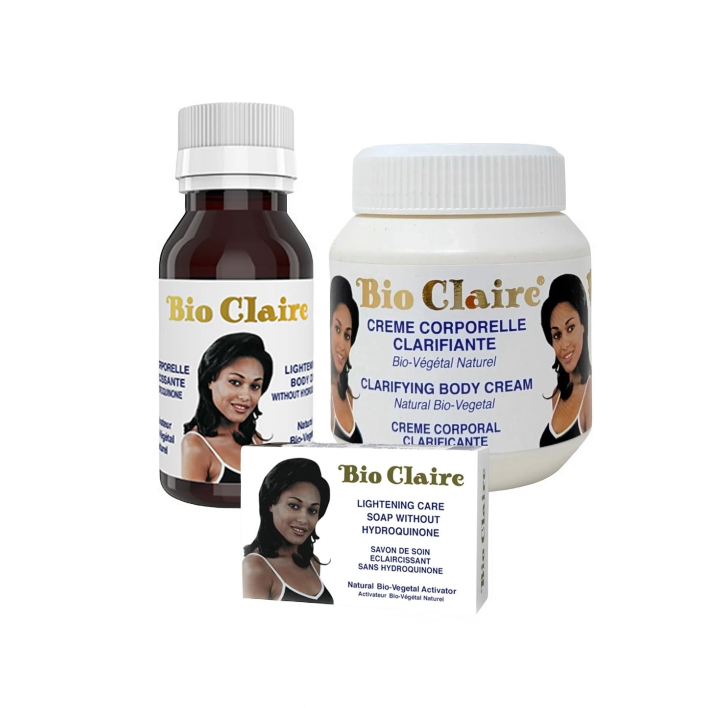 Bio Claire Cream, Oil & Soap