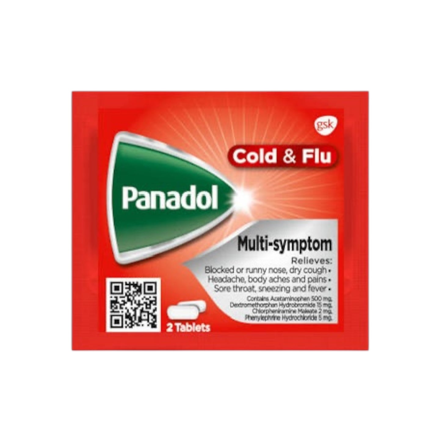 Panadol Cold & Flu Multi-symptom Tablets