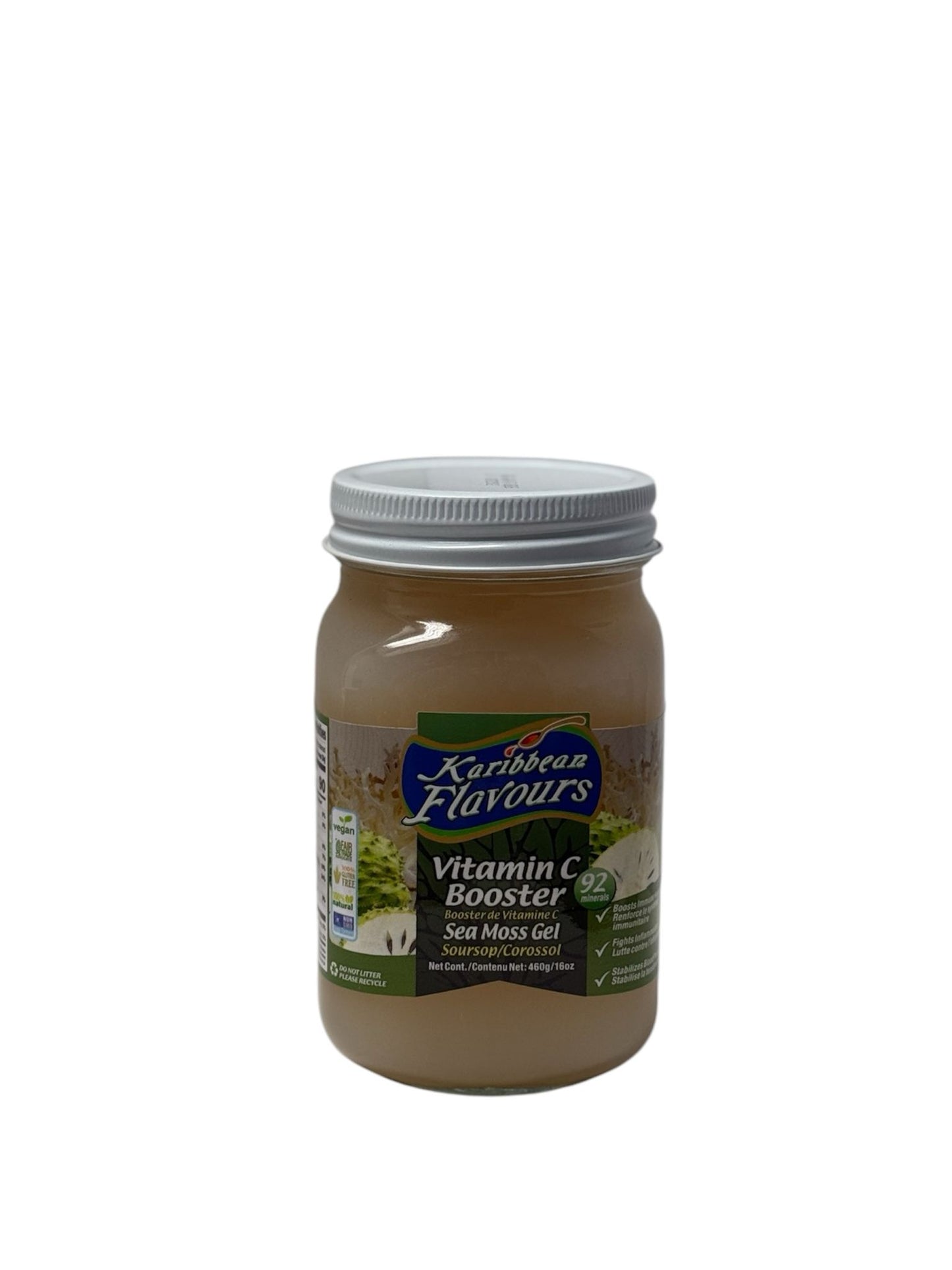 Seamoss Gel (Soursop) 16 Oz