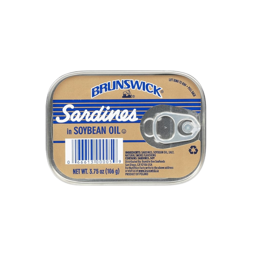 Brunswick Wild Caught Sardines in Soybean Oil