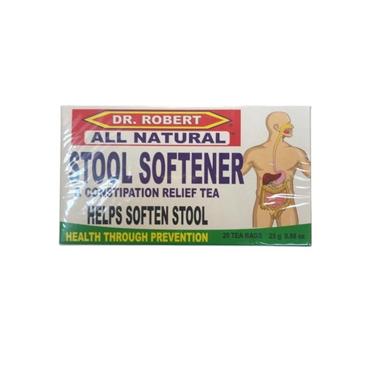 Dr. Robert All Natural Stool Softener, 20 Teabags