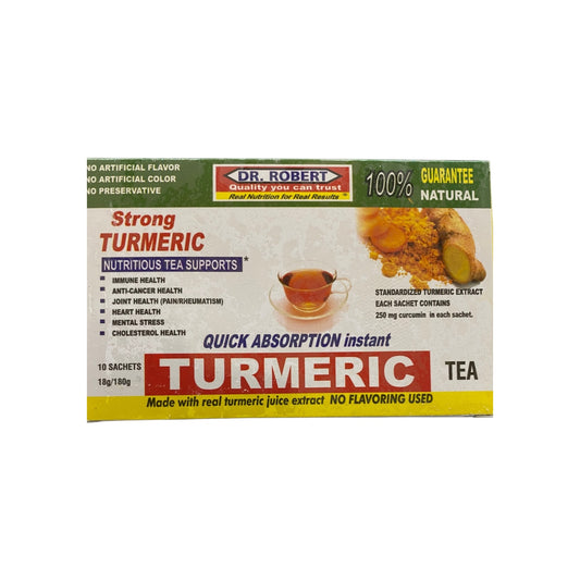 Dr. Robert’s Turmeric Tea, 10 Teabags