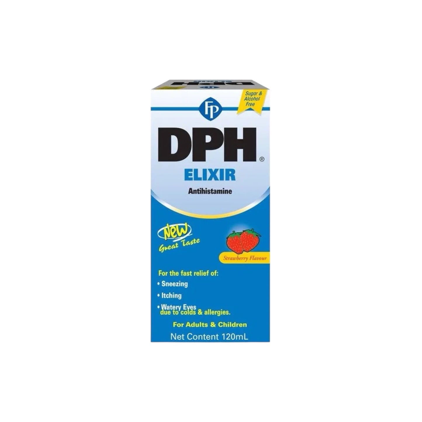 DPH Elixir Strawberry Flavor 120ml