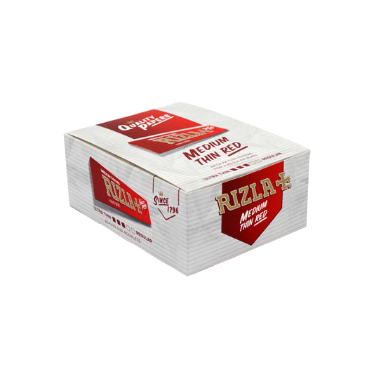 Rizla Red (Medium Thin) Rolling Papers 50 Pack - Regular