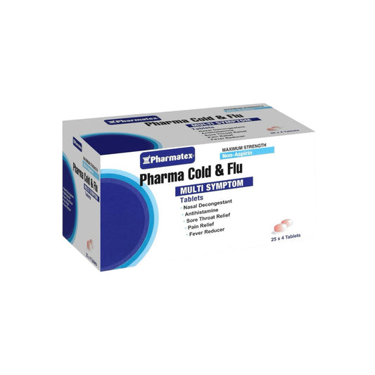 Pharma Cold & Flu Multi-Symptom Tablets