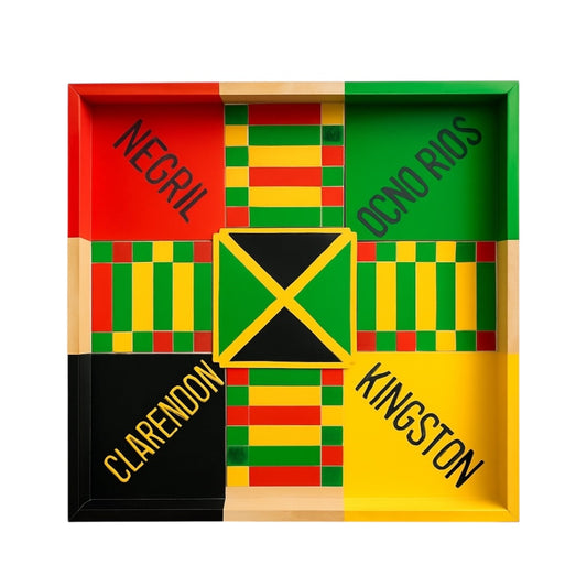 Classic Jamaican Ludi Board