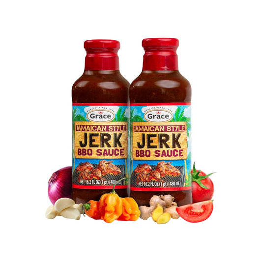 Grace Jamaican Jerk BBQ Sauce 16 Oz