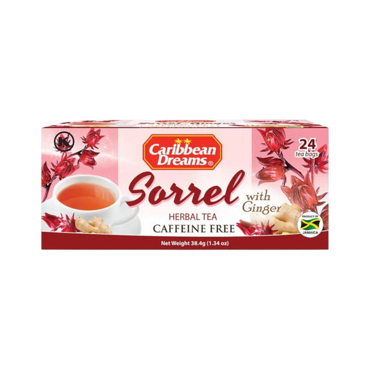 Caribbean Dreams Sorrel with Ginger, 24 Teabags